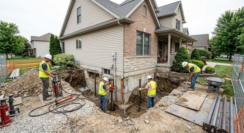 Foundation Underpinning in Greenville, SC